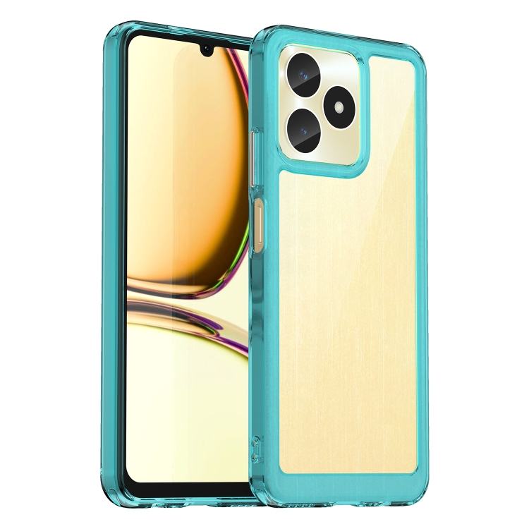 E-shop CRYSTAL Ochranný kryt pre Realme C51 tyrkysový
