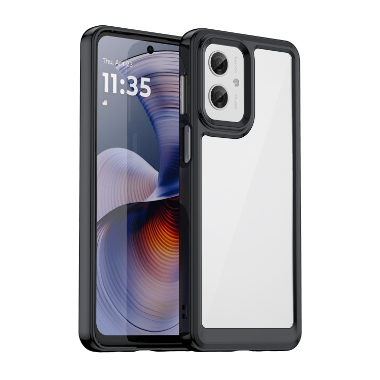 E-shop CRYSTAL Ochranný obal pre Motorola Moto G55 5G čierny