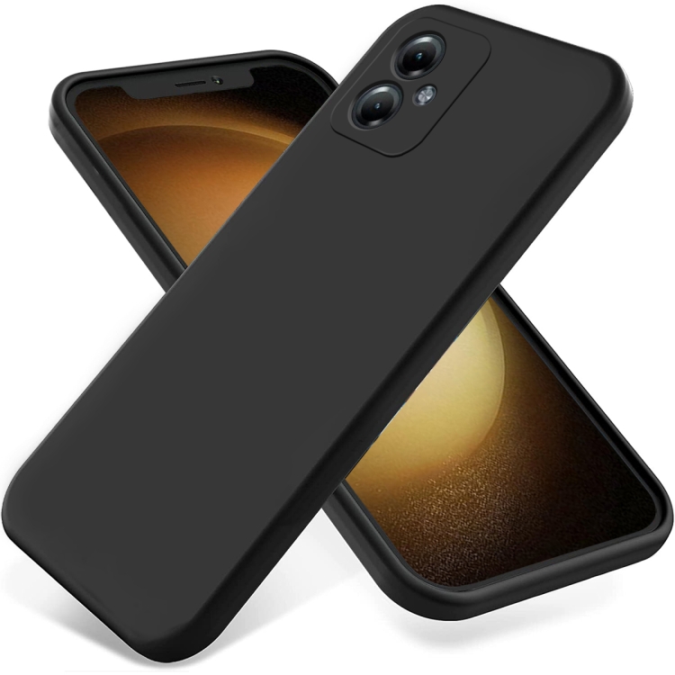 E-shop RUBBER Ochranný kryt pre Motorola Moto G54 5G / G54 Power Edition 5G čierny