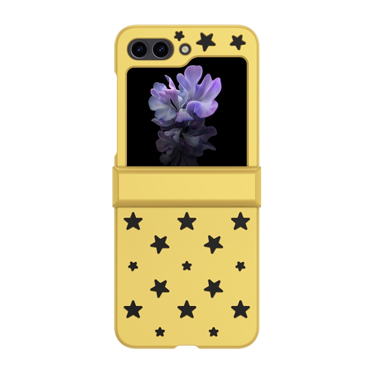 E-shop STARRY Plastový kryt pre Samsung Galaxy Z Flip5 5G žltý