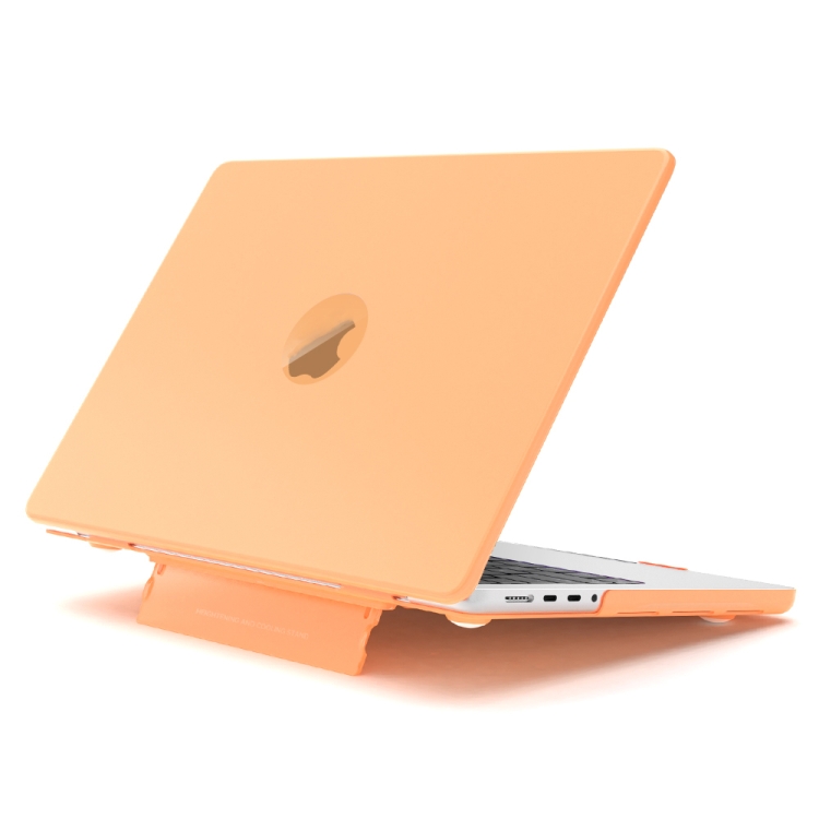 E-shop FROST Obal pre Macbook Pro 13 A1708 / A1706 /A1989 / A2159 / A2289 / A2251 / A2338 oranžový