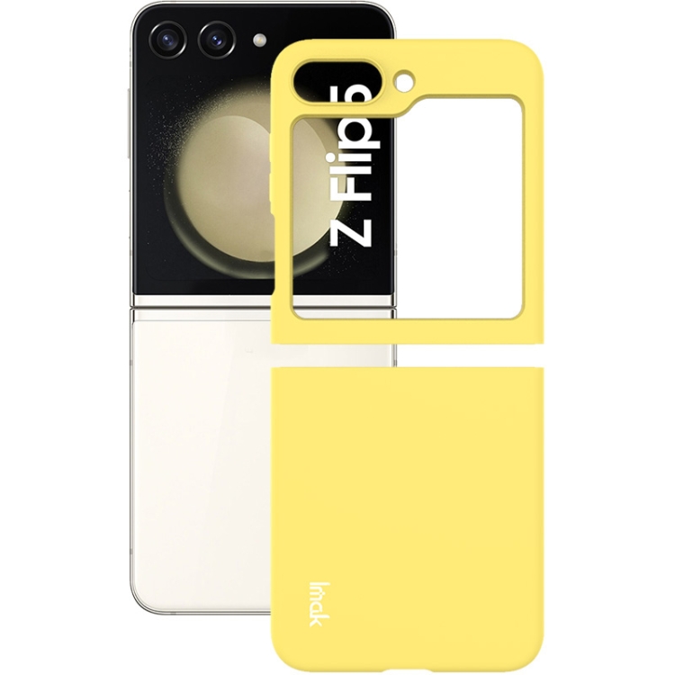 E-shop IMAK JS-2 Plastový kryt pre Samsung Galaxy Z Flip5 5G žltý