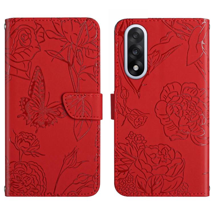 E-shop ART BLOSSOM Peňaženkový kryt pre OnePlus Nord 5 5G červený
