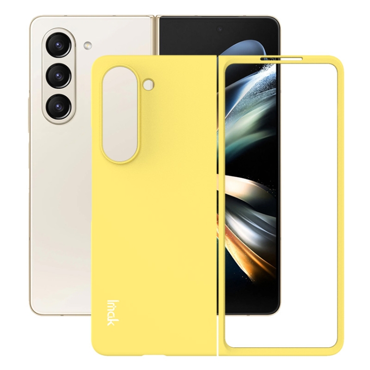 E-shop IMAK JS-2 Plastový kryt pre Samsung Galaxy Z Fold5 5G žltý