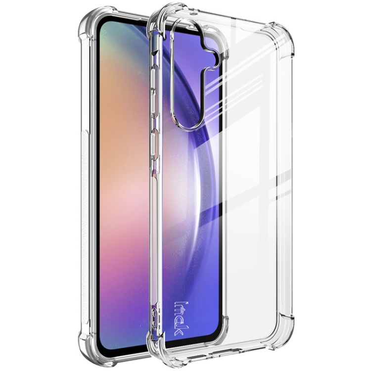 E-shop IMAK Ochranný silikónový obal pre Samsung Galaxy A55 5G priehľadný