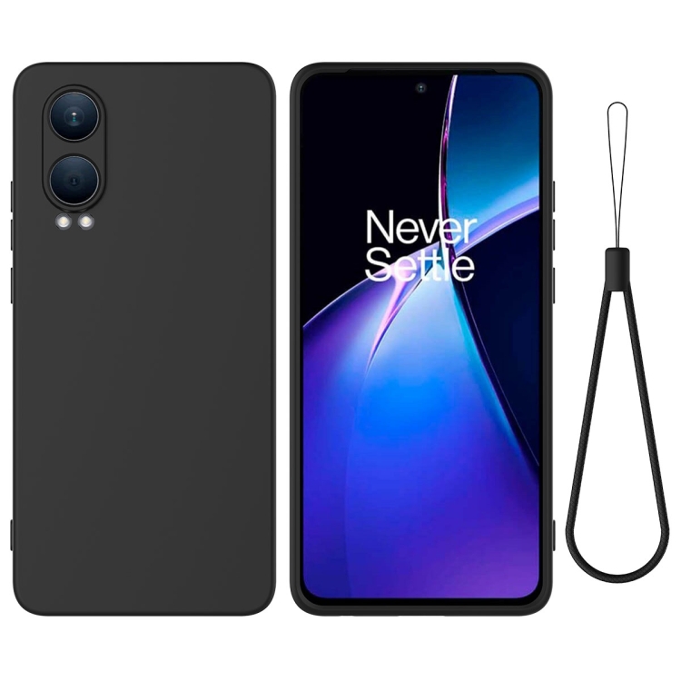 E-shop RUBBER Ochranný obal pre OnePlus Nord CE 4 Lite 5G čierny
