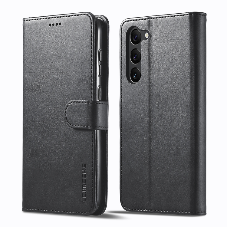 E-shop IMEEKE Peňaženkový obal pre Samsung Galaxy S24 Plus 5G čierny