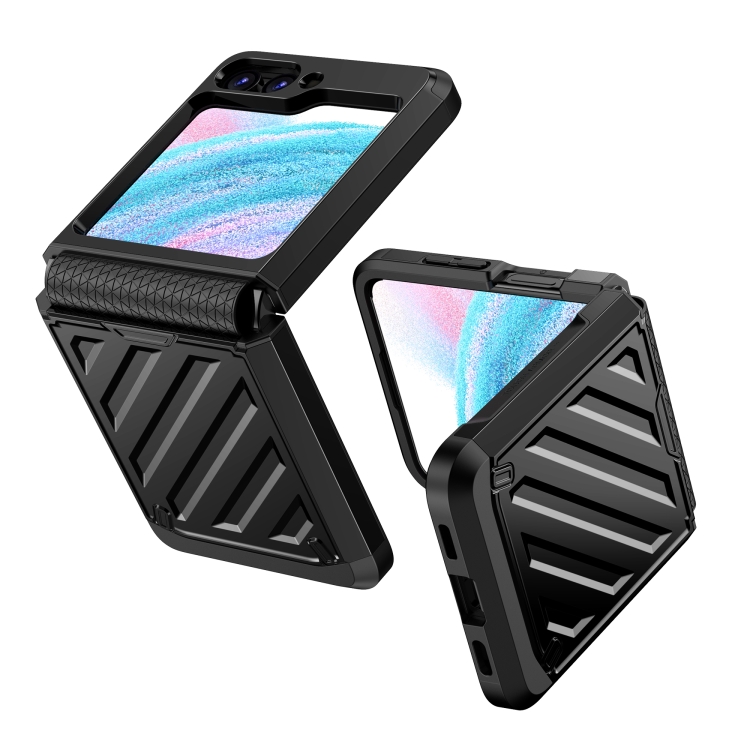 E-shop CONTRAST Odolný kryt pre Samsung Galaxy Z Flip5 5G čierny