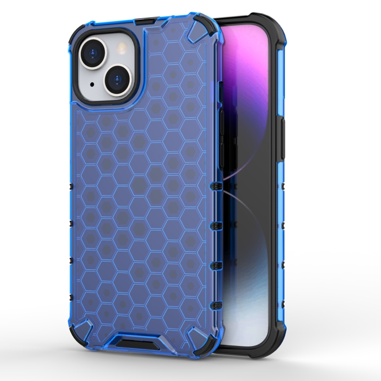 E-shop HONEYCOMB Ochranný kryt Apple iPhone 15 modrý