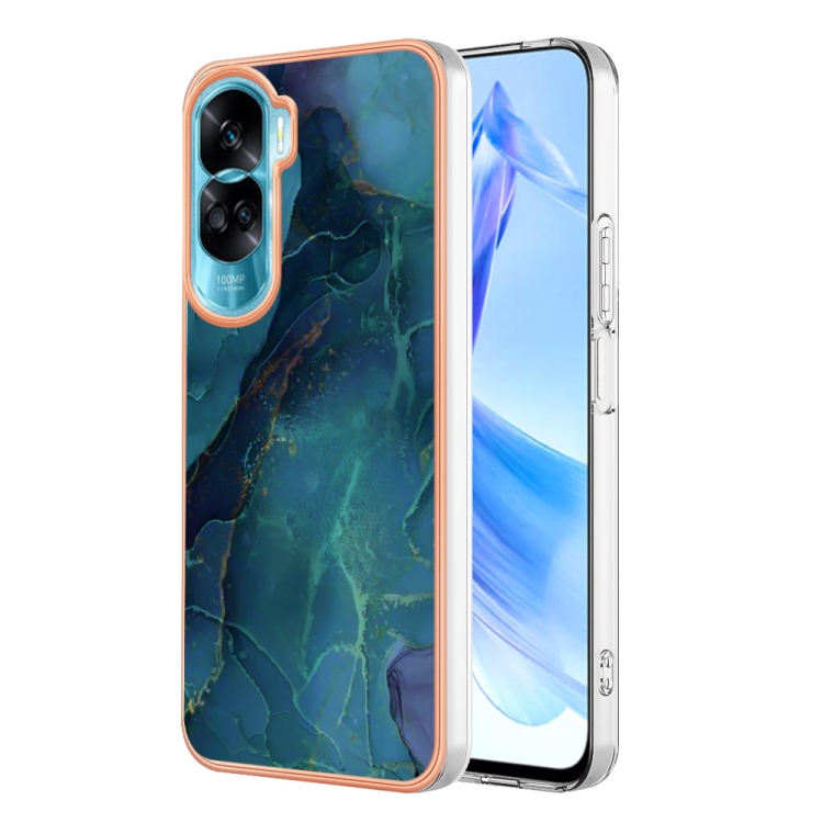 E-shop IMD MARBLE Ochranný kryt Honor 90 Lite 5G GREEN