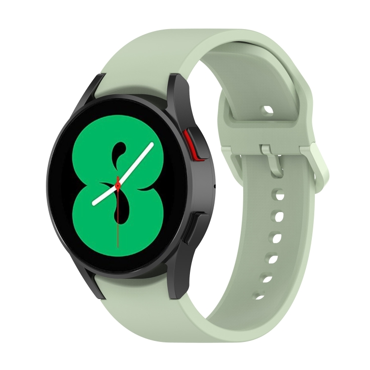 E-shop BUTTERFLY Silikónový remienok Samsung Galaxy Watch6 Classic (47mm / 43mm) a Watch6 (44mm / 40mm) svetlozelený