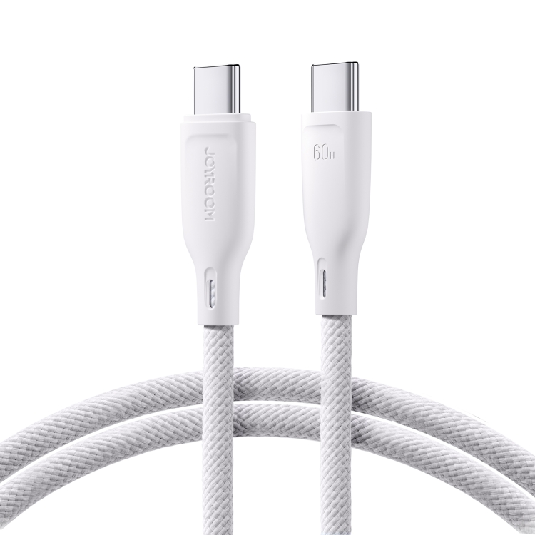 E-shop JOYROOM SA34-CC3 60W Kábel USB Typ-C / USB Typ-C 1 meter biely
