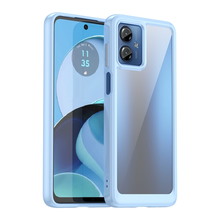 E-shop CRYSTAL Ochranný kryt pre Motorola Moto G14 modrý