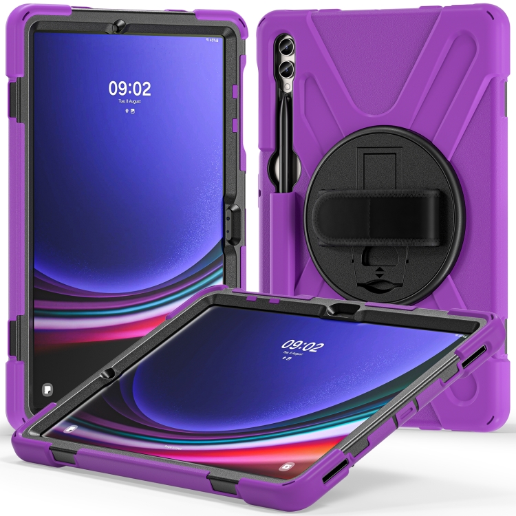 E-shop SOLID Odolný kryt pre Samsung Galaxy Tab S9+ / S10+ fialový
