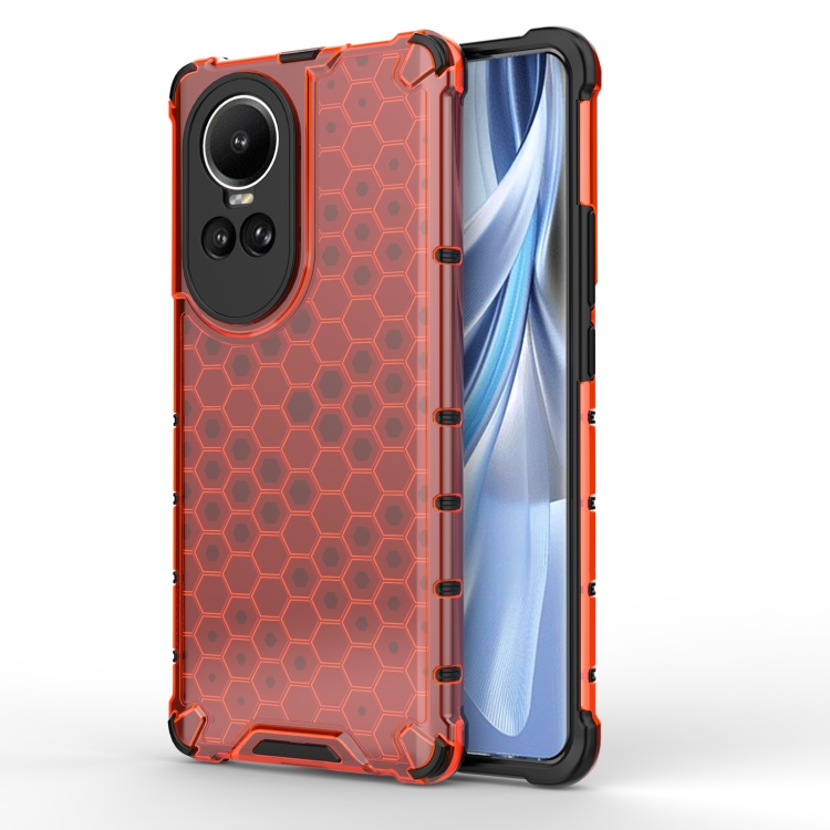 E-shop HONEYCOMB Ochranný kryt Oppo Reno10 5G / Reno10 Pro 5G červený