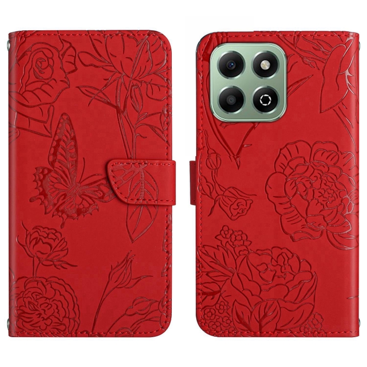 E-shop ART BLOSSOM Peňaženkový obal pre Honor 200 Smart 5G červený