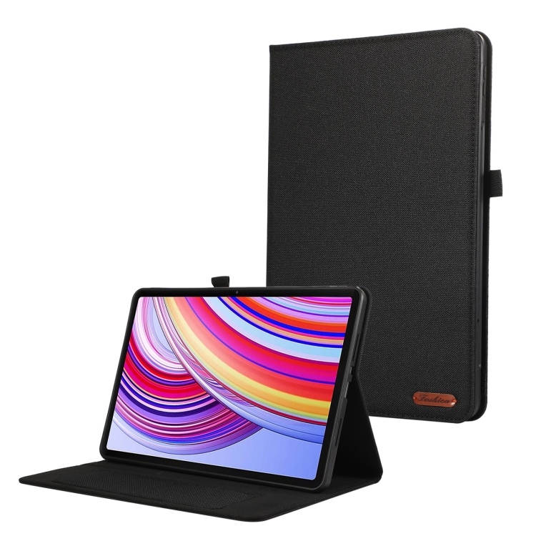 E-shop FABRIC Zaklápací kryt pre Xiaomi Redmi Pad Pro / Pad Pro 5G čierny