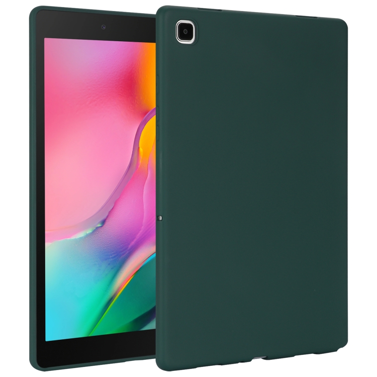 E-shop RUBBER Ochranný kryt pre Samsung Galaxy Tab A 8.0 2019 (T290/T295) tmavozelený