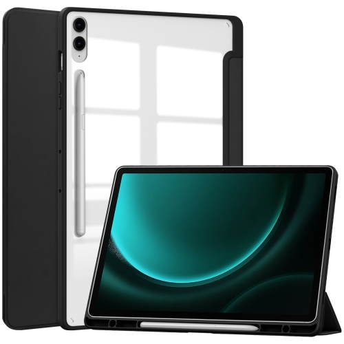 E-shop CRYSTAL Zaklápacie puzdro Samsung Galaxy Tab S9 FE+ čierne