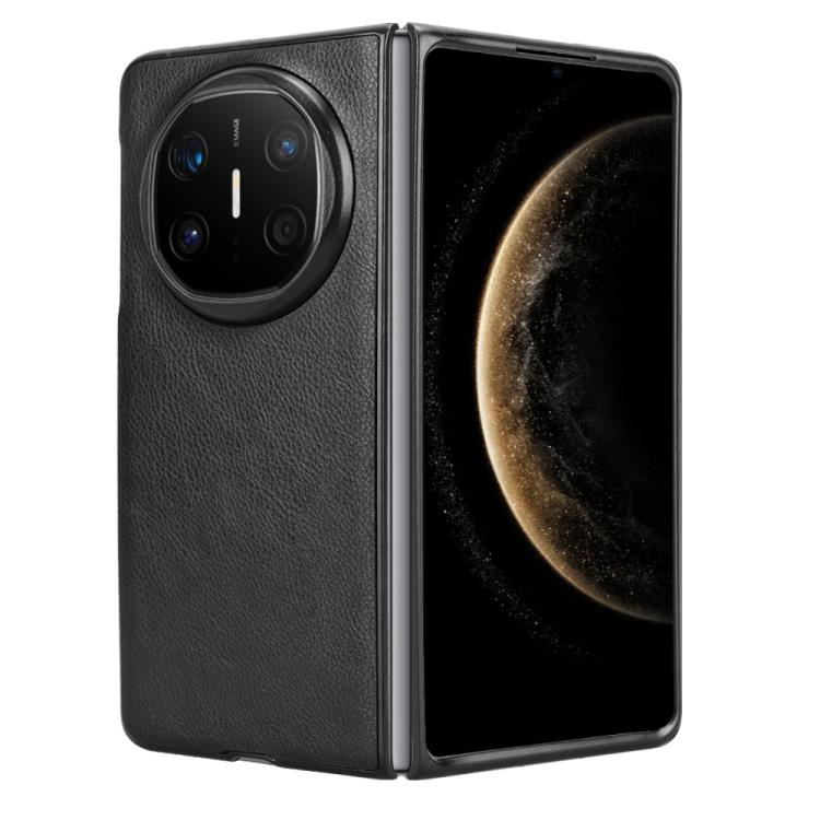 E-shop LEATHER Ochranný kryt pre Huawei Mate X6 čierny