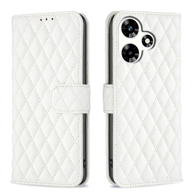E-shop LATTICE Ochranné puzdro pre Infinix Hot 30 biele