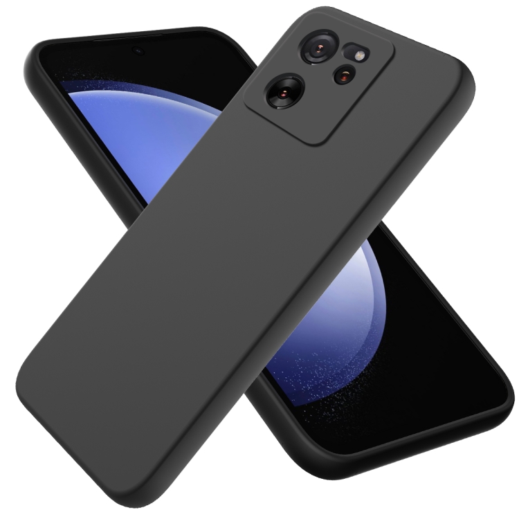 E-shop RUBBER Ochranný kryt pre Xiaomi 13T / 13T Pro čierny