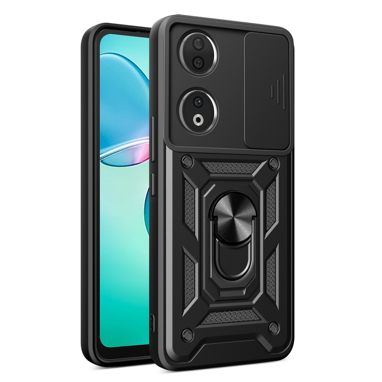 E-shop RING CAMERA Kryt s držiakom pre Honor 90 5G čierny