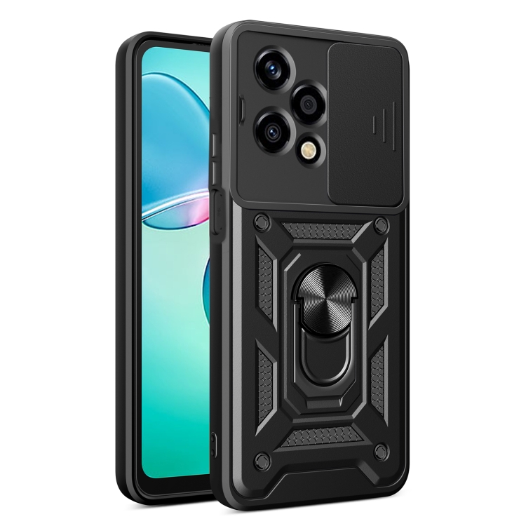E-shop RING CAMERA Kryt s držiakom pre Honor 200 Lite čierny
