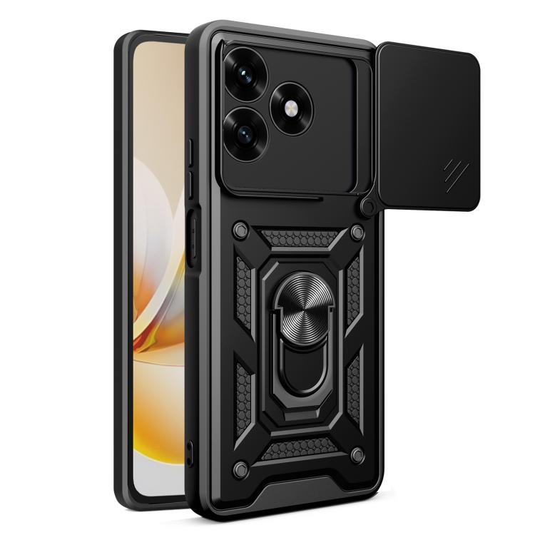 E-shop RING CAMERA Kryt s držiakom pre Honor X5c Plus čierny