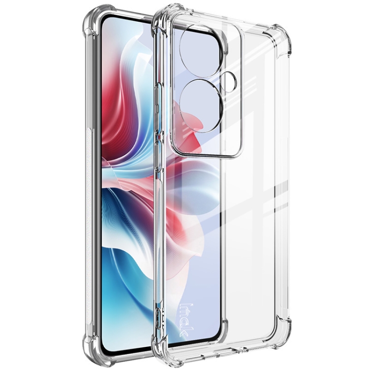 E-shop IMAK Ochranný silikónový obal pre Oppo Reno11 F 5G priehľadný