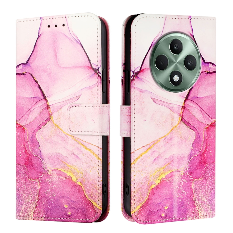 E-shop ART MARBLE Peňaženkový kryt pre Oppo Reno12 FS 5G PURPLE