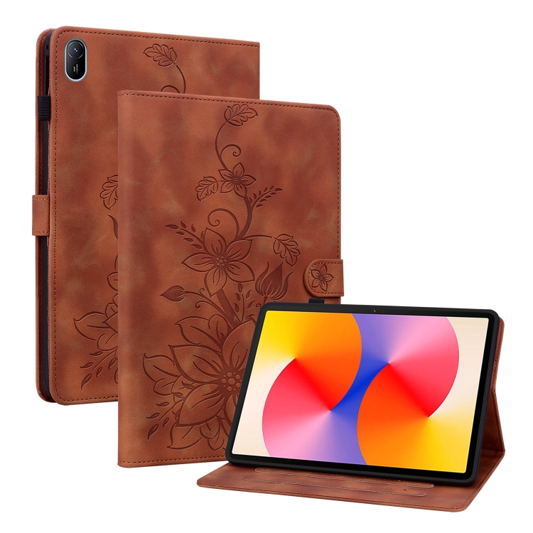 E-shop ART LILY Zaklápacie puzdro pre Huawei MatePad SE 11 2024 hnedé