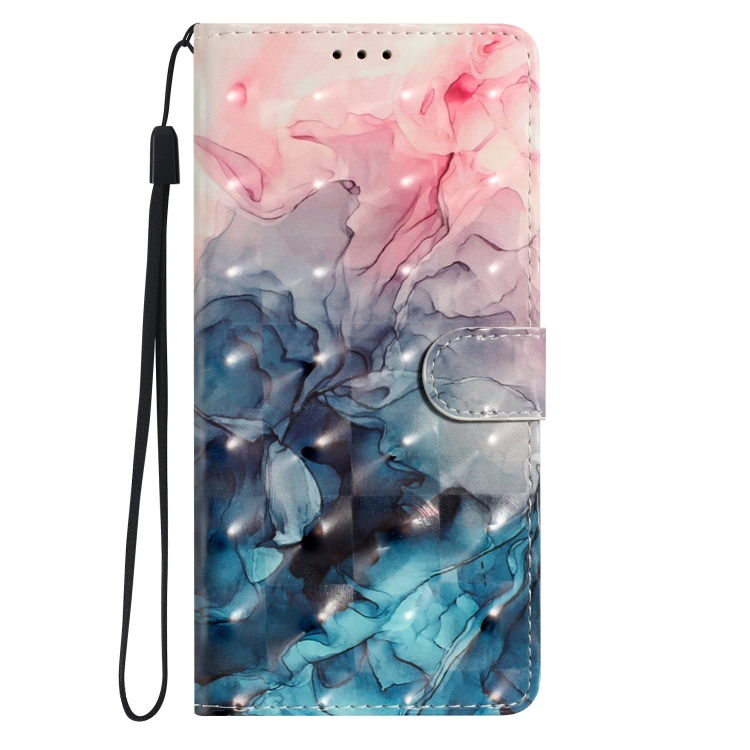 E-shop ART Peňaženkový kryt pre Motorola Edge 50 PINK BLUE MARBLE