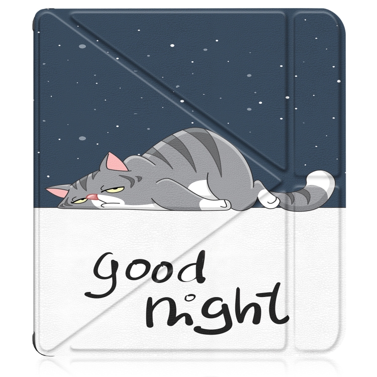 E-shop ART Zaklápacie puzdro pre Kobo Libra Colour LAZY CAT