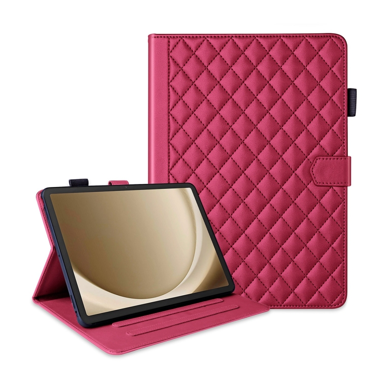 E-shop LATTICE Zaklápacie puzdro pre Samsung Galaxy Tab A11+ tmavoružové