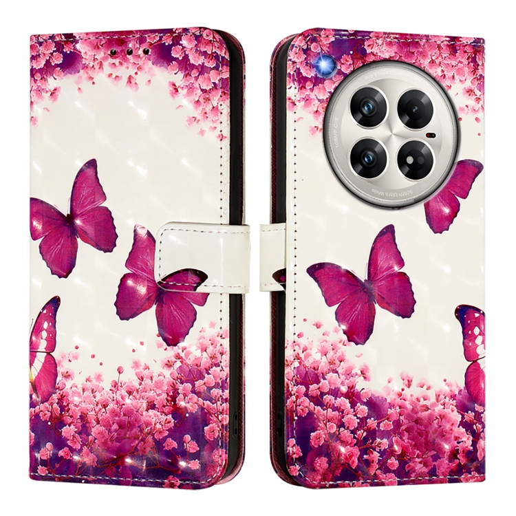 E-shop ART Peňaženkový kryt pre Infinix Zero 40 5G PINK BUTTERFLY