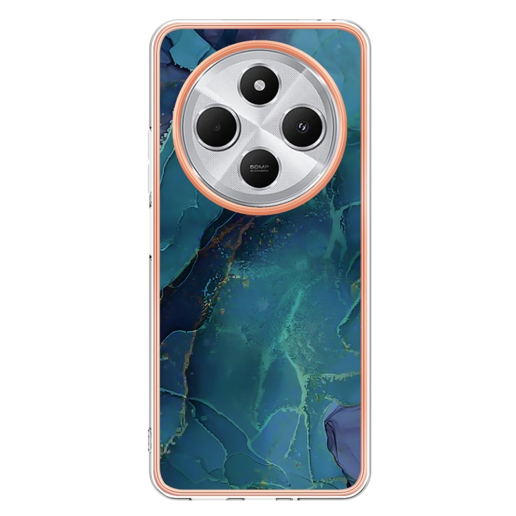 E-shop IMD MARBLE Ochranný kryt pre Xiaomi Redmi 14C / Poco C75 GREEN