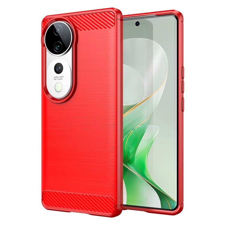 E-shop FLEXI TPU Ochranný kryt Vivo V40 5G červený