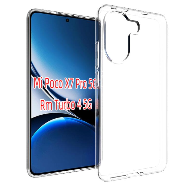 E-shop TPU Ochranný kryt pre Xiaomi Poco X7 Pro priehľadný