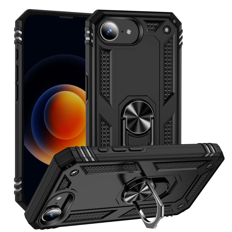 E-shop RING Kryt s držiakom pre Apple iPhone 16e / iPhone 17e čierny