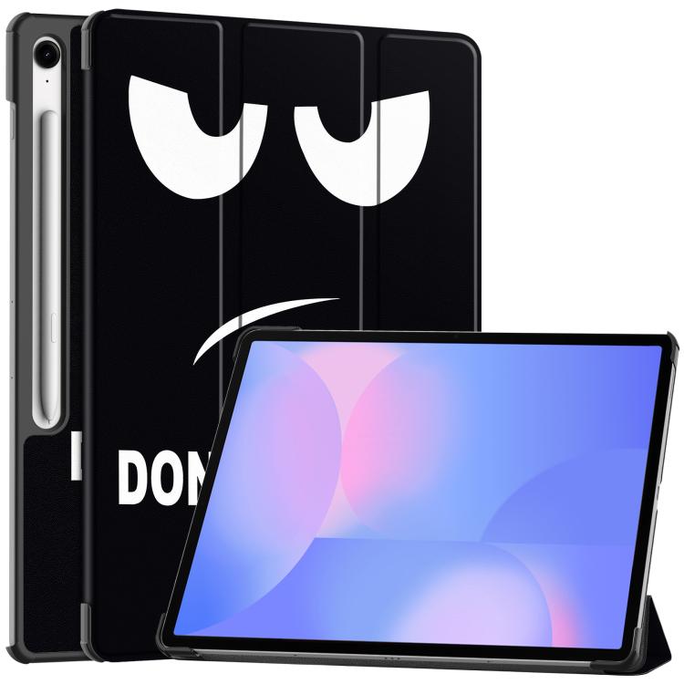 E-shop ART Zaklápacie puzdro pre Samsung Galaxy Tab S10 FE+ DON´T TOUCH ME