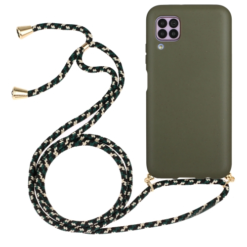 E-shop ROPE Kryt so šnúrkou Huawei P40 Lite tmavozelený