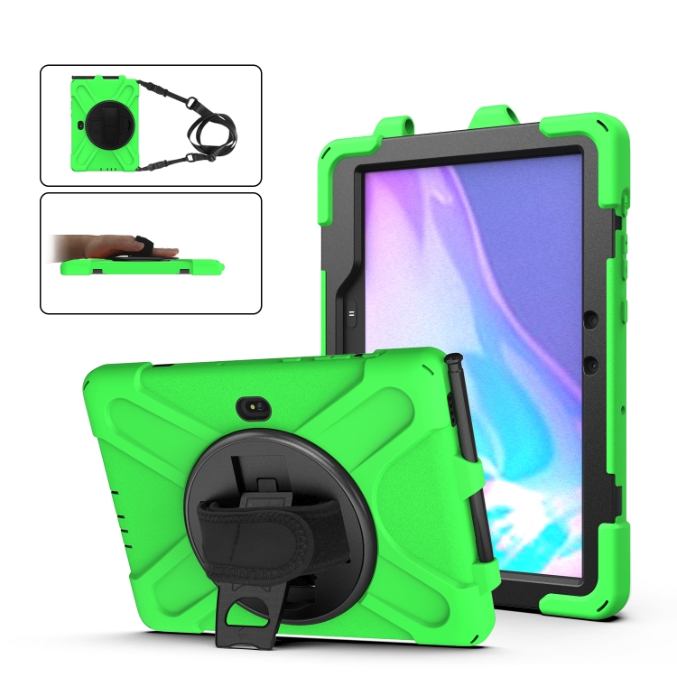 E-shop STANDING ULTRA Odolný kryt pre Samsung Galaxy Tab Active Pro (T540 / T545) / Tab Active4 Pro / Tab Active5 Pro zelený