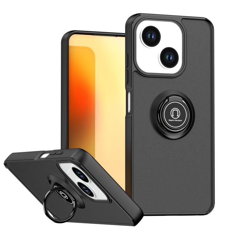 E-shop SHADOW Ochranný kryt s držiakom ZTE Blade A35e čierny