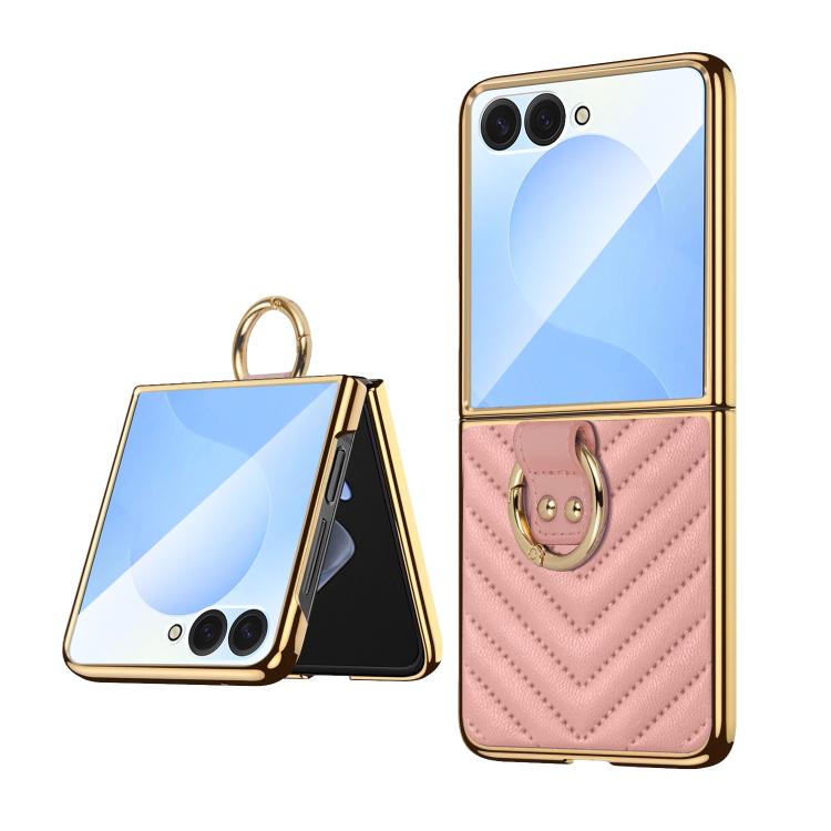 E-shop DREAMY Kryt so zabudovaným sklom Samsung Galaxy Z Flip7 5G ružový