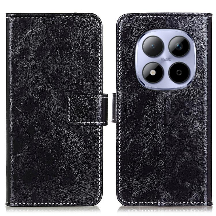 E-shop RETRO Peňaženkový obal Xiaomi Redmi Note 15 Pro 5G čierny