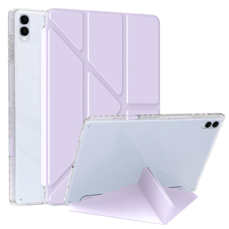 E-shop CRYSTAL Zaklápací obal pre Samsung Galaxy Tab S11 Ultra svetlofialový