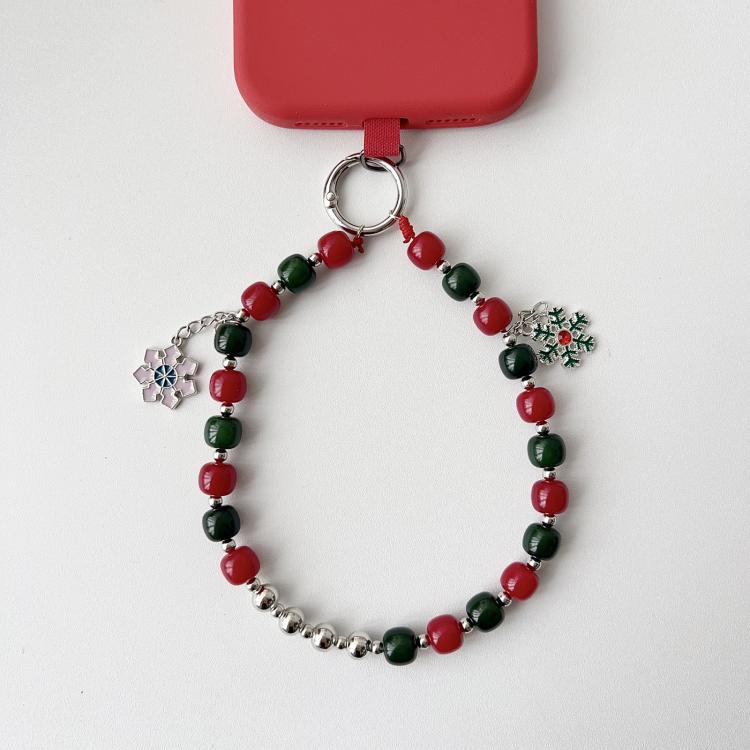 E-shop JOYBEADS Vianočný prívesok na mobil SNOWFLAKES