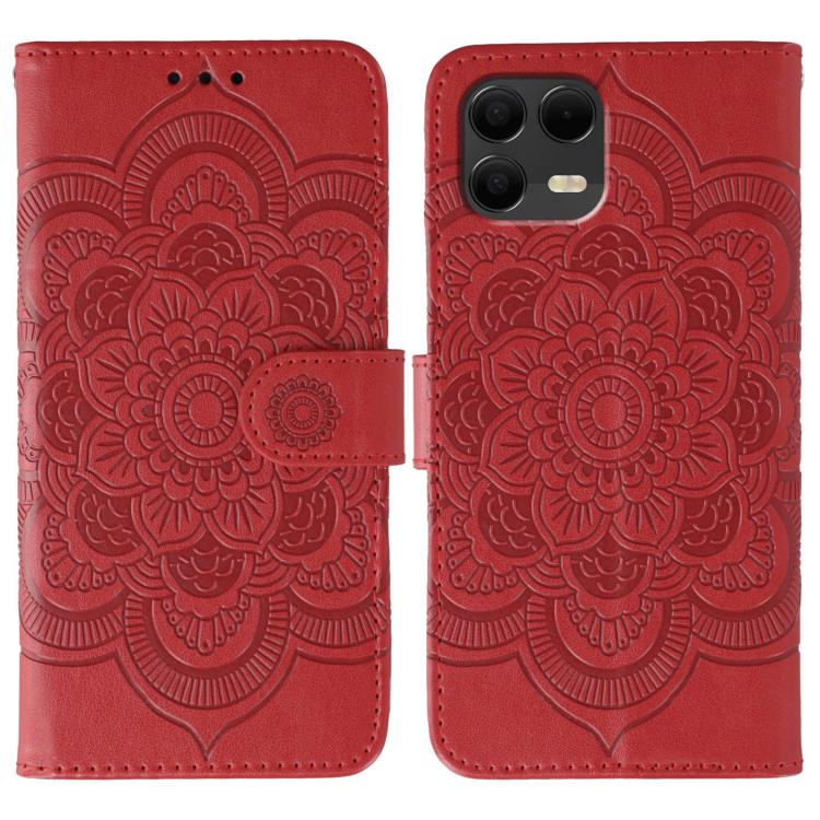 E-shop ART MANDALA Peňaženkový obal pre T Phone 3 Pro červený