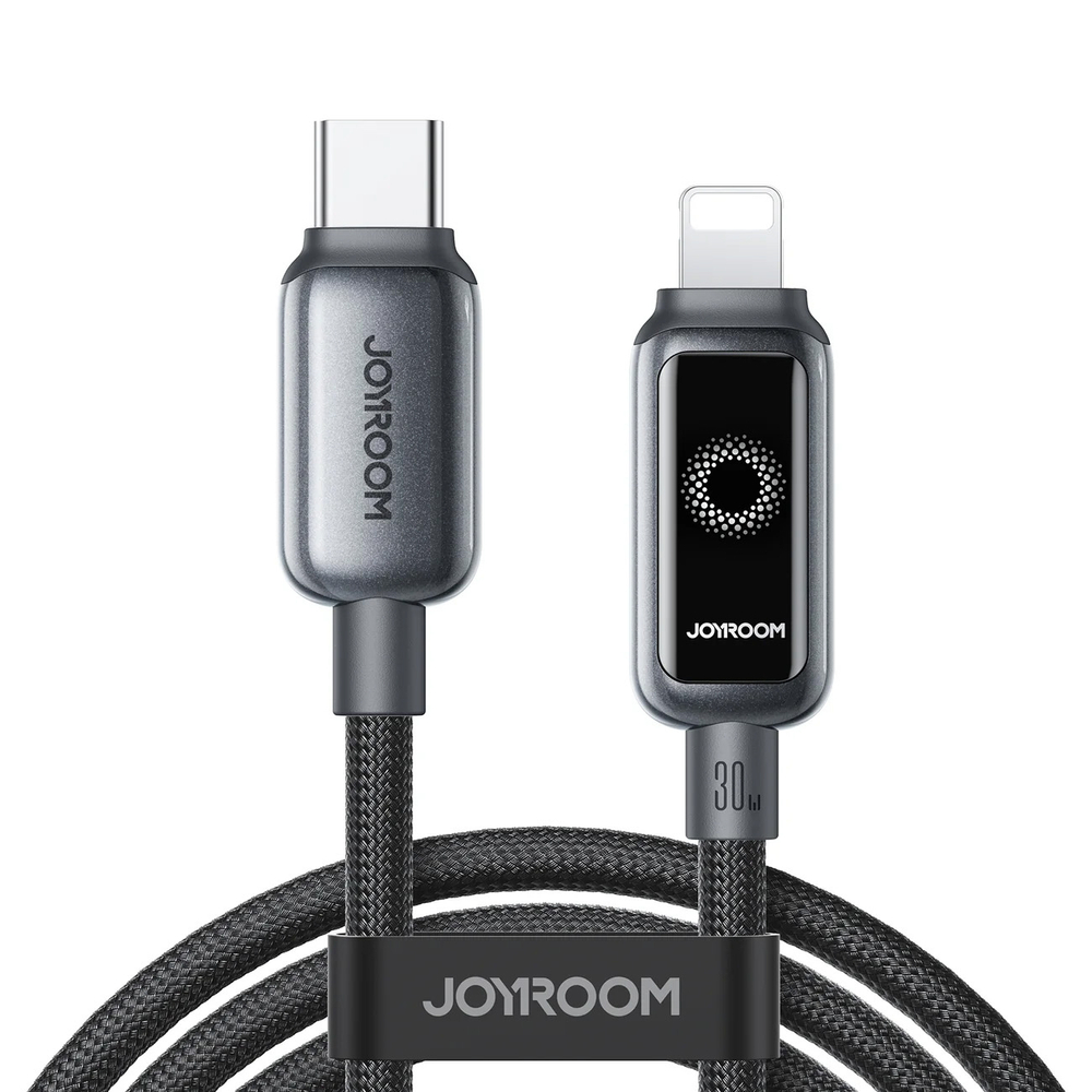 E-shop JOYROOM S-A55 StarFlight 30W Kábel USB-C / Lightning 1.2m čierny